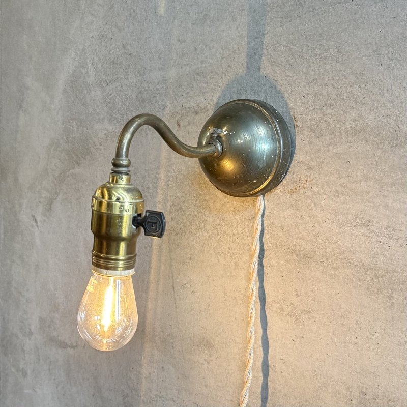 画像10: VINTAGE ANTIQUE LAMP LIGHT WALL LAMP ヴィンテージ アンティーク ライト ウォールランプ 壁付け照明 ブラケットランプ / ランプ インテリア 真鍮 E26 店舗什器 アメリカ 12