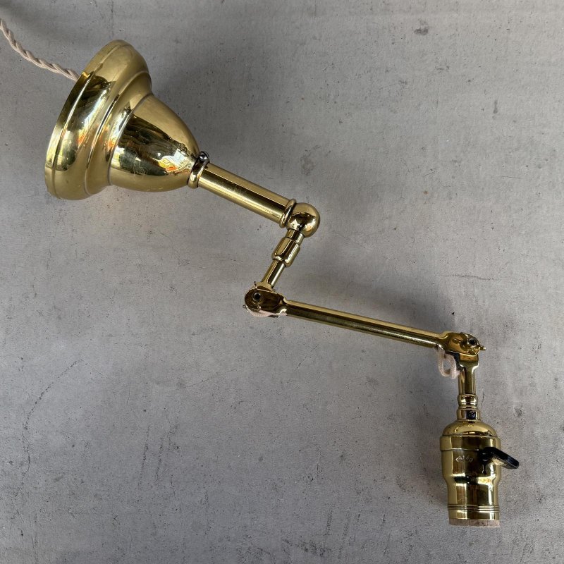 画像2: VINTAGE ANTIQUE LAMP LIGHT WALL LAMP FARIES HUBBELL ヴィンテージ アンティーク フェアリーズ ライト ウォールランプ 壁付け照明 ブラケットランプ / ランプ コレクタブル 真鍮 E26 店舗什器 アメリカ
