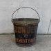 画像1: VINTAGE ANTIQUE BONDEX CEMENT PAINT BUCKET ヴィンテージ アンティーク セメントペイント バケツ / 缶 インダストリアル アドバタイジング ブリキ ディスプレイ 企業物 店舗什器 アメリカ (1)