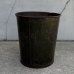 画像4: VINTAGE ANTIQUE TRASH CAN BUCKET ヴィンテージ アンティーク ゴミ箱 ダストボックス バケツ / 缶 インダストリアル 収納 カーキ 店舗什器 アメリカ (2) (4)