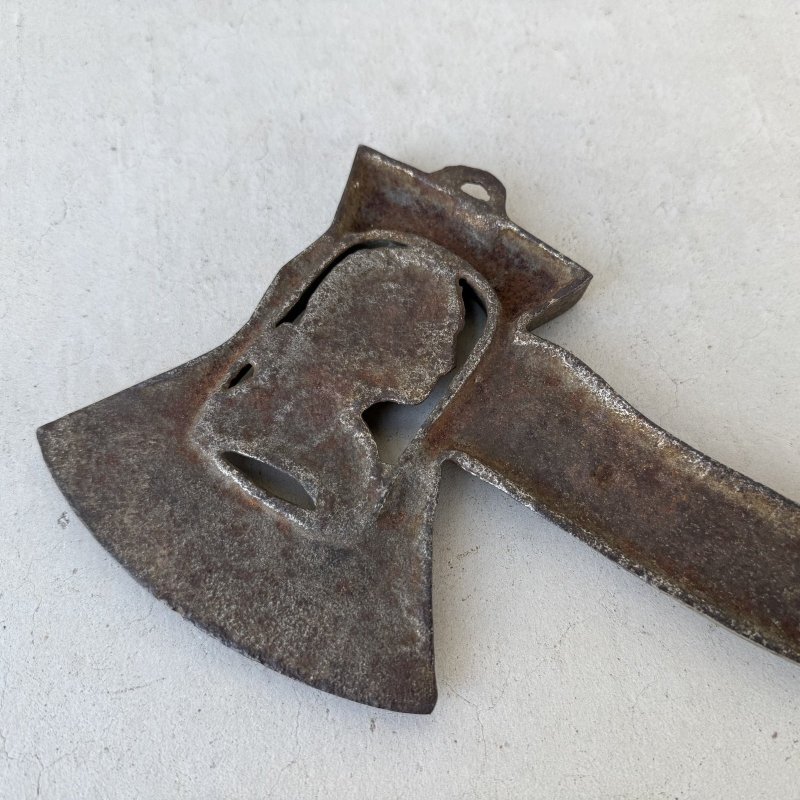 画像5: VINTAGE ANTIQUE GEORGE WASHINGTON ヴィンテージ アンティーク ジョージ・ワシントン 斧 / コレクタブル スーベニア オブジェ インテリア 鋳物 置物 記念品 アメリカ