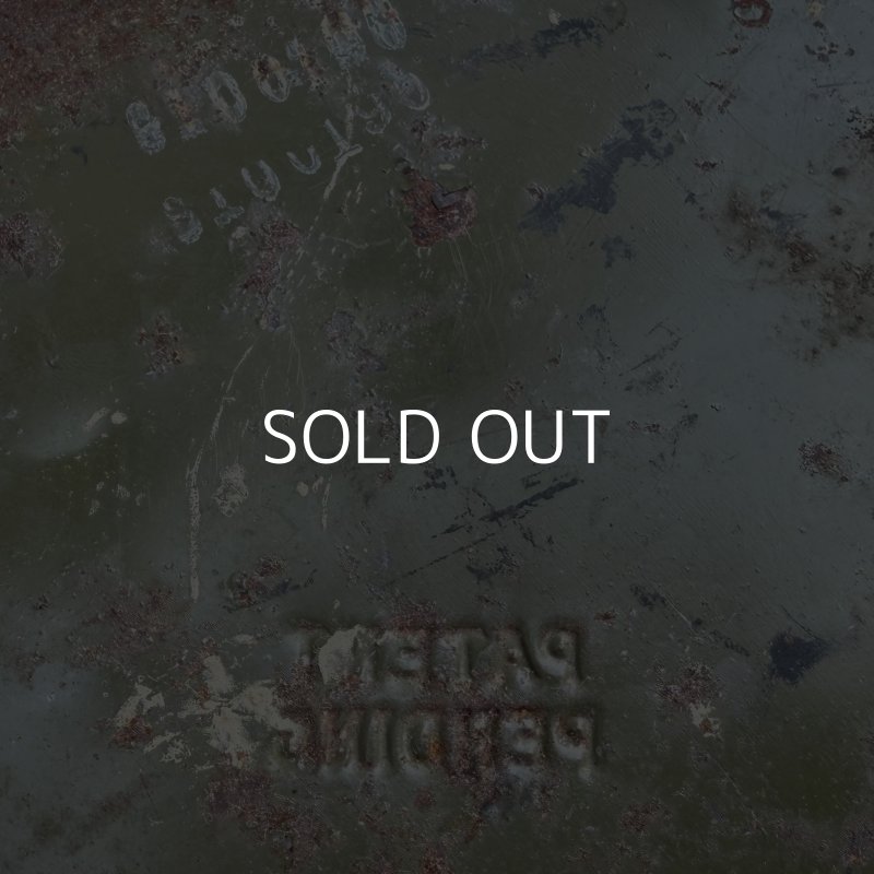 画像7: VINTAGE ANTIQUE TRASH CAN BUCKET ヴィンテージ アンティーク ゴミ箱 ダストボックス バケツ / 缶 インダストリアル 収納 カーキ 店舗什器 アメリカ (2)