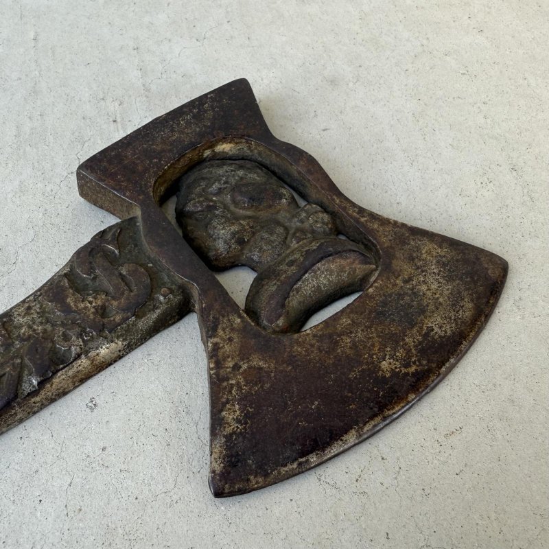 画像4: VINTAGE ANTIQUE GEORGE WASHINGTON ヴィンテージ アンティーク ジョージ・ワシントン 斧 / コレクタブル スーベニア オブジェ インテリア 鋳物 置物 記念品 アメリカ