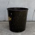 画像4: VINTAGE ANTIQUE TRASH CAN BUCKET ヴィンテージ アンティーク ゴミ箱 ダストボックス バケツ / 缶 インダストリアル 収納 カーキ 店舗什器 アメリカ (1) (4)