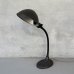 画像1: VINTAGE ANTIQUE DESKLAMP GE ヴィンテージ アンティーク デスクランプ スタンドライト 卓上ライト テーブルランプ 照明 / グースネック アイアン E26 店舗什器 アメリカ (2) (1)
