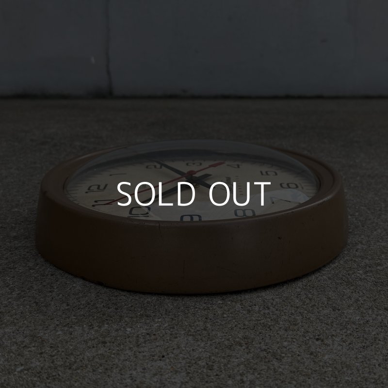 画像5: VINTAGE ANTIQUE WALL CLOCK SETH THOMAS ヴィンテージ アンティーク ウォールクロック 壁掛け時計 セストーマス / スクールクロック アイアン 鉄 小 丸型 店舗什器 アメリカ