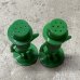 画像5: VINTAGE ANTIQUE PLANTERS MR PEANUT ヴィンテージ アンティーク ミスターピーナッツ ソルト＆ペッパー 塩胡椒入れ / コレクタブル キャラクター オブジェ ディスプレイ 緑色 雑貨 企業物 アメリカ (5)
