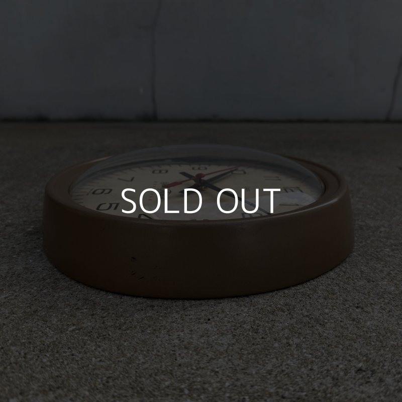 画像6: VINTAGE ANTIQUE WALL CLOCK SETH THOMAS ヴィンテージ アンティーク ウォールクロック 壁掛け時計 セストーマス / スクールクロック アイアン 鉄 小 丸型 店舗什器 アメリカ