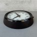 画像5: VINTAGE ANTIQUE WALL CLOCK GENERAL ELECTRIC GE ヴィンテージ アンティーク ウォールクロック 壁掛け時計 ゼネラルエレクトリック / スクールクロック アイアン 鉄 小 丸型 ブラウン 茶色 店舗什器 アメリカ (5)