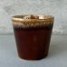 画像4: VINTAGE ANTIQUE HULL POTTERY MUGCUP ヴィンテージ アンティーク ハル マグカップ コップ 食器 陶器 / コーヒーカップ  ブラウン 茶色 カフェ 喫茶店 店舗什器 アメリカ (5) (4)