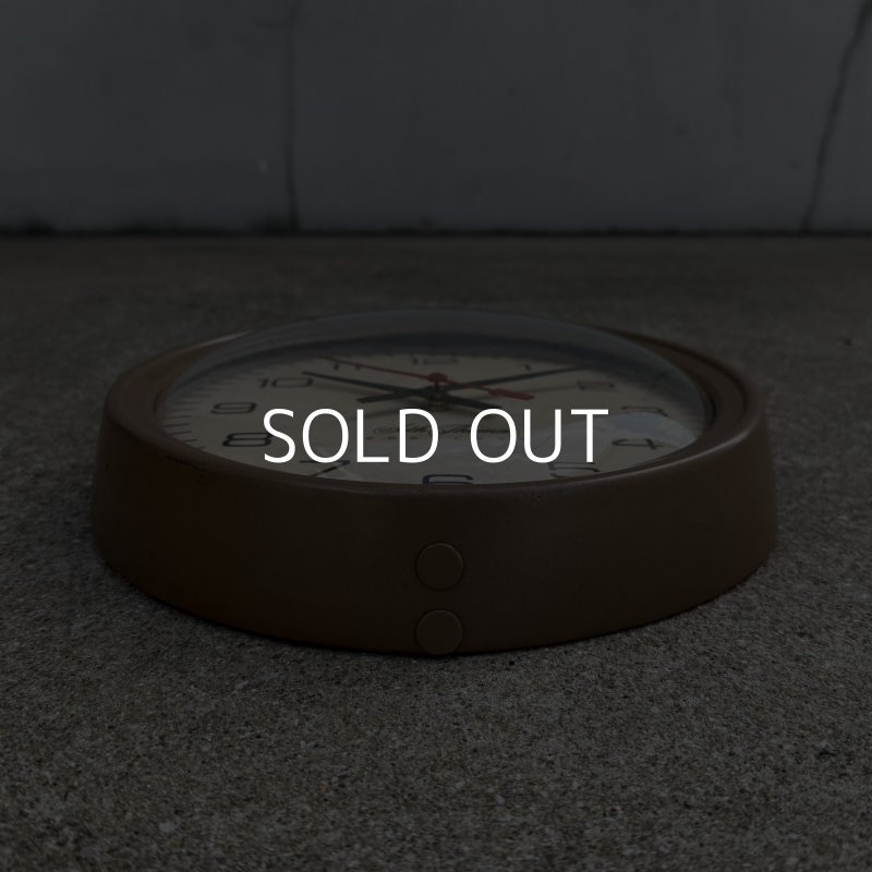 画像3: VINTAGE ANTIQUE WALL CLOCK SETH THOMAS ヴィンテージ アンティーク ウォールクロック 壁掛け時計 セストーマス / スクールクロック アイアン 鉄 小 丸型 店舗什器 アメリカ