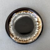 VINTAGE ANTIQUE PFALTZGRAFF PLATE POTTERY ヴィンテージ アンティーク ファルツグラフ プレート 皿 陶器 食器 / トレー 丸皿 ブラウン 茶色 カフェ 喫茶店 店舗什器 アメリカ USA (8)