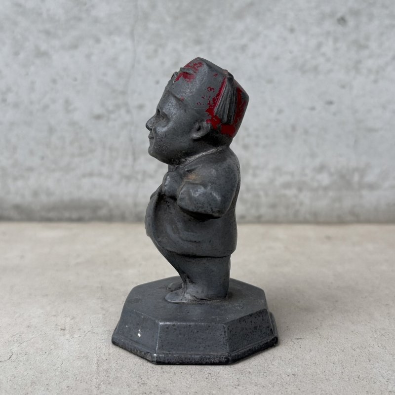 画像4: VINTAGE ANTIQUE FREEMASON SHRINERS ヴィンテージ アンティーク フリーメーソン フリーメイソン シュライナー オブジェ  / コレクタブル  ディスプレイ 人形 置物 鋳物 アメリカ