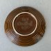 画像2: VINTAGE ANTIQUE HULL  POTTERY ヴィンテージ アンティーク ハル ポタリー プレート 皿 陶器 食器 / トレー ブラウン 茶色 カフェ 喫茶店 店舗什器 アメリカ USA (3) (2)