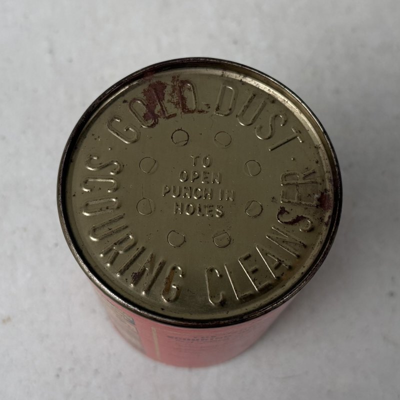 画像5: VINTAGE ANTIQUE GOLD DUST FAIRBANK CO. TIN CAN ヴィンテージ アンティーク TIN缶 / コレクタブル キャラクター アドバタイジング オブジェ ディスプレイ ブリキ 企業物 アメリカ