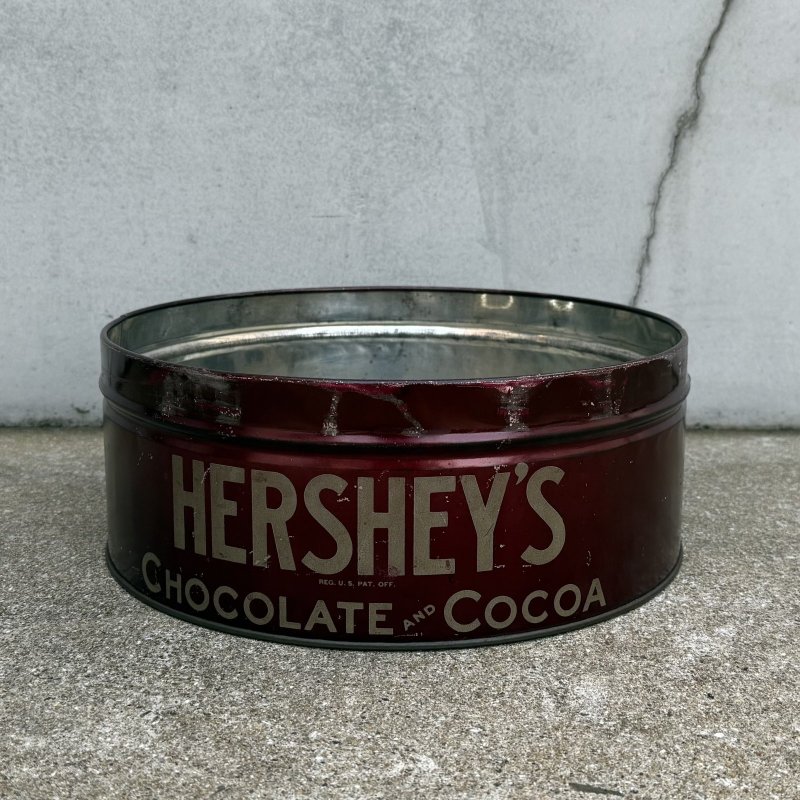 画像7: VINTAGE ANTIQUE HERSHEY'S CHOCOLATE AND COCOA TIN CAN ヴィンテージ アンティーク ハーシーズ ティン缶 箱 ボックス / コレクタブル アドバタイジング オブジェ ディスプレイ ブリキ 企業物 アメリカ