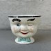 画像1: VINTAGE ANTIQUE BAILEYS SUGAR POT ヴィンテージ アンティーク ベイリーズ フェイスカップ シュガーポット / コレクタブル オブジェ ティーカップ マグカップ ノベルティ 1996年限定 陶器 食器 雑貨 (1) (1)