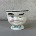 画像1: VINTAGE ANTIQUE BAILEYS SUGAR POT ヴィンテージ アンティーク ベイリーズ フェイスカップ シュガーポット / コレクタブル オブジェ ティーカップ マグカップ ノベルティ 1996年限定 陶器 食器 雑貨 (2) (1)