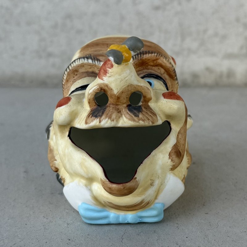 画像2: VINTAGE CERAMIC HOBO ASHTRAY ヴィンテージ セラミック アシュトレイ / JAPAN オキュパイドジャパン コレクタブル オブジェ 陶器 灰皿 輸出用 日本製 C
