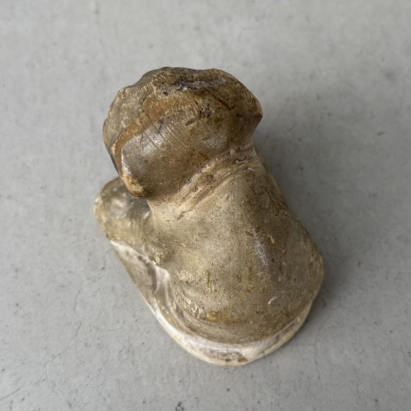 画像6: VINTAGE ANTIQUE CHALKWEAR BULLDOG ヴィンテージ アンティーク チョークウェア ブルドッグ オブジェ / コレクタブル ディスプレイ インテリア 犬 置物 動物 アメリカ