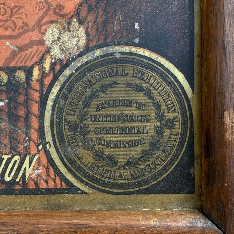 画像12: VINTAGE ANTIQUE SIDE TABLE J.&P.COATS' THREAD ヴィンテージ アンティーク サイドテーブル / コレクタブル ディスプレイ アドバタイジング 陳列棚 飾り棚 木製 家具 店舗什器  企業物