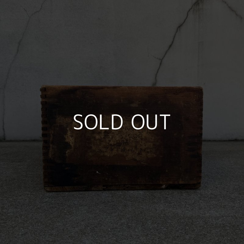 画像3: VINTAGE ANTIQUE WOOD CRATE WOODEN BOX THE AMERICAN HISTORY AND ENCYCLOPEDIA OF MUSIC ヴィンテージ アンティーク ウッドボックス 木箱 / コレクタブル 収納 ケース 店舗什器 アメリカ USA 