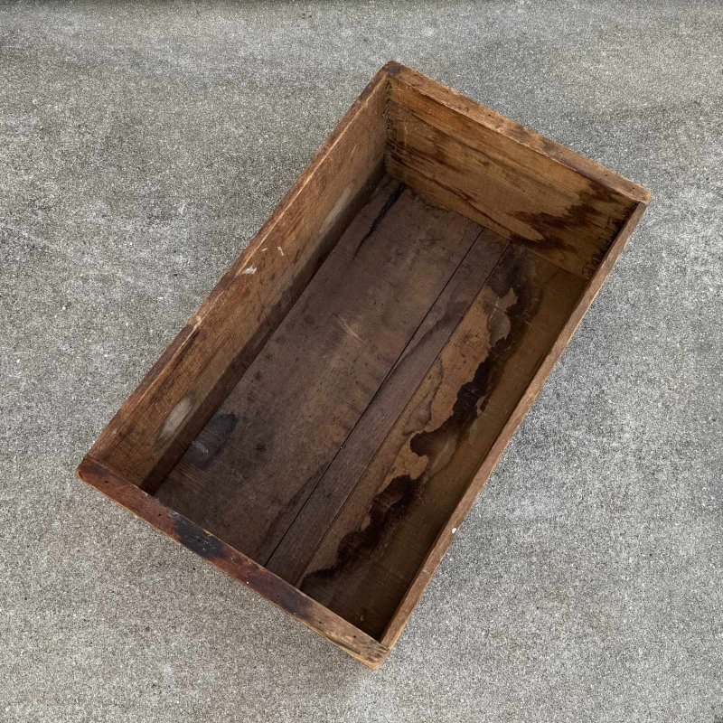 画像5: VINTAGE ANTIQUE WOOD CRATE WOODEN BOX THE AMERICAN HISTORY AND ENCYCLOPEDIA OF MUSIC ヴィンテージ アンティーク ウッドボックス 木箱 / コレクタブル 収納 ケース 店舗什器 アメリカ USA 