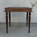 画像3: VINTAGE ANTIQUE SIDE TABLE J.&P.COATS' THREAD ヴィンテージ アンティーク サイドテーブル / コレクタブル ディスプレイ アドバタイジング 陳列棚 飾り棚 木製 家具 店舗什器  企業物 (3)