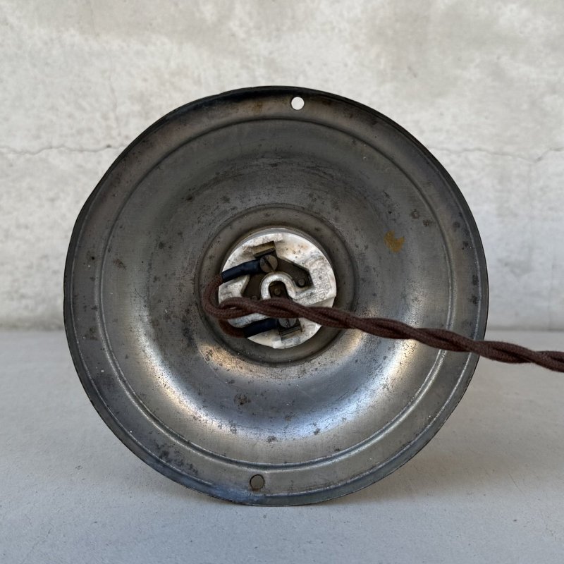 画像5: VINTAGE ANTIQUE LIGHTING ヴィンテージ アンティーク  シーリングライト 天井照明  / ライト ランプ ガラスシェード インテリア 真鍮 電気 ショップ 店舗什器 E26 アメリカ