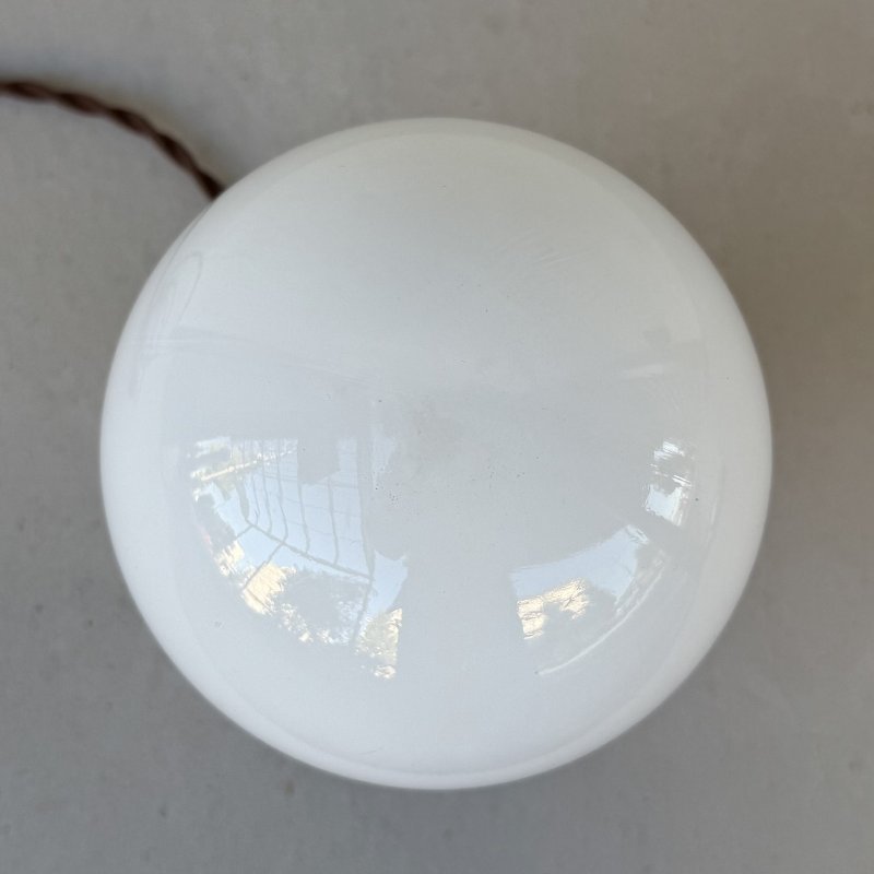 画像2: VINTAGE ANTIQUE LIGHTING ヴィンテージ アンティーク  シーリングライト 天井照明  / ライト ランプ ガラスシェード インテリア 真鍮 電気 ショップ 店舗什器 E26 アメリカ