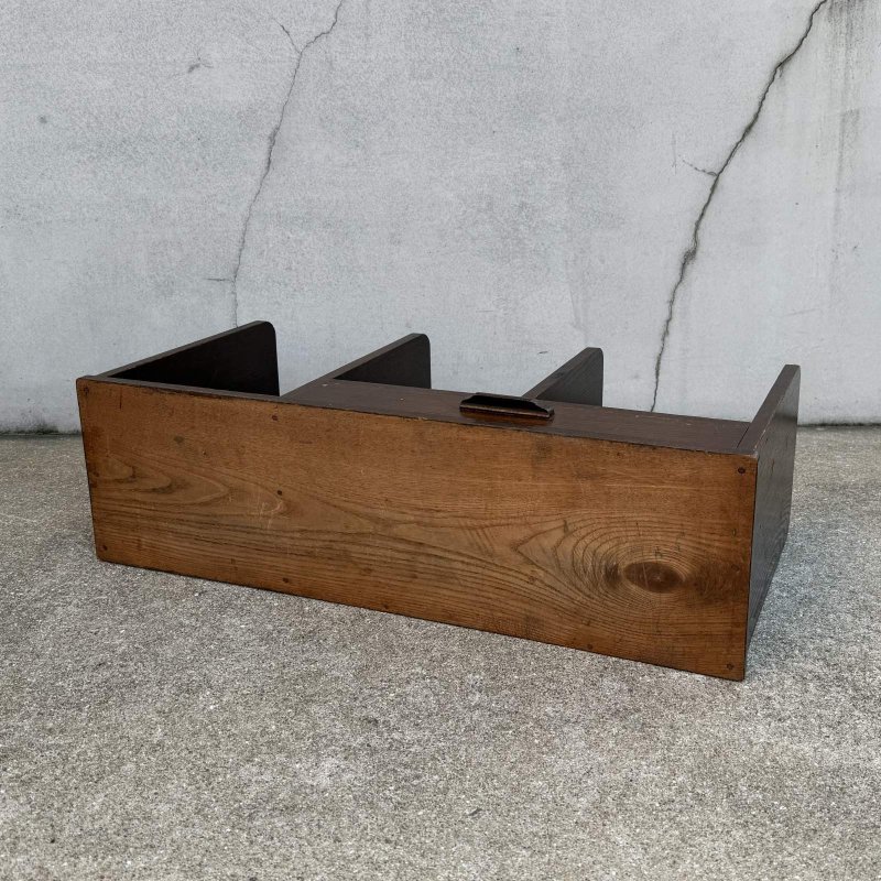 画像7: アンティーク 昭和レトロ 古道具 本立て 本棚 ブックスタンド / インテリア 収納 木製 家具 古民家 蔵 うぶだし