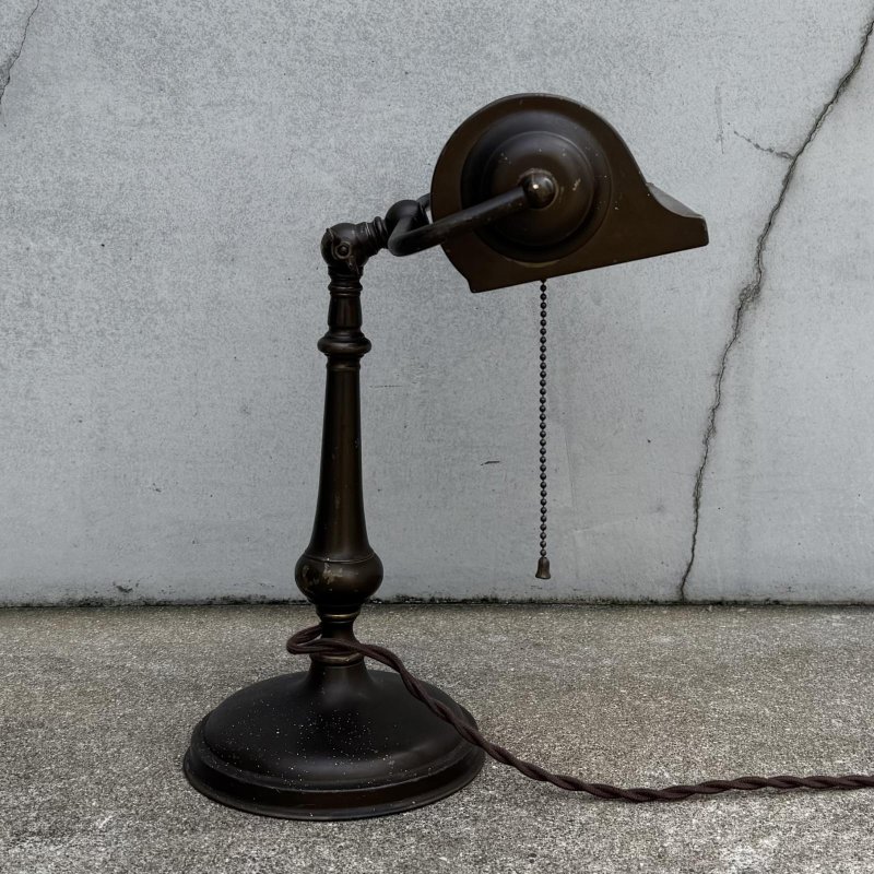 画像3: VINTAGE ANTIQUE DESKLAMP ヴィンテージ アンティーク デスクランプ スタンドライト 卓上ライト テーブルランプ 照明 /  インテリア 店舗什器 アメリカ