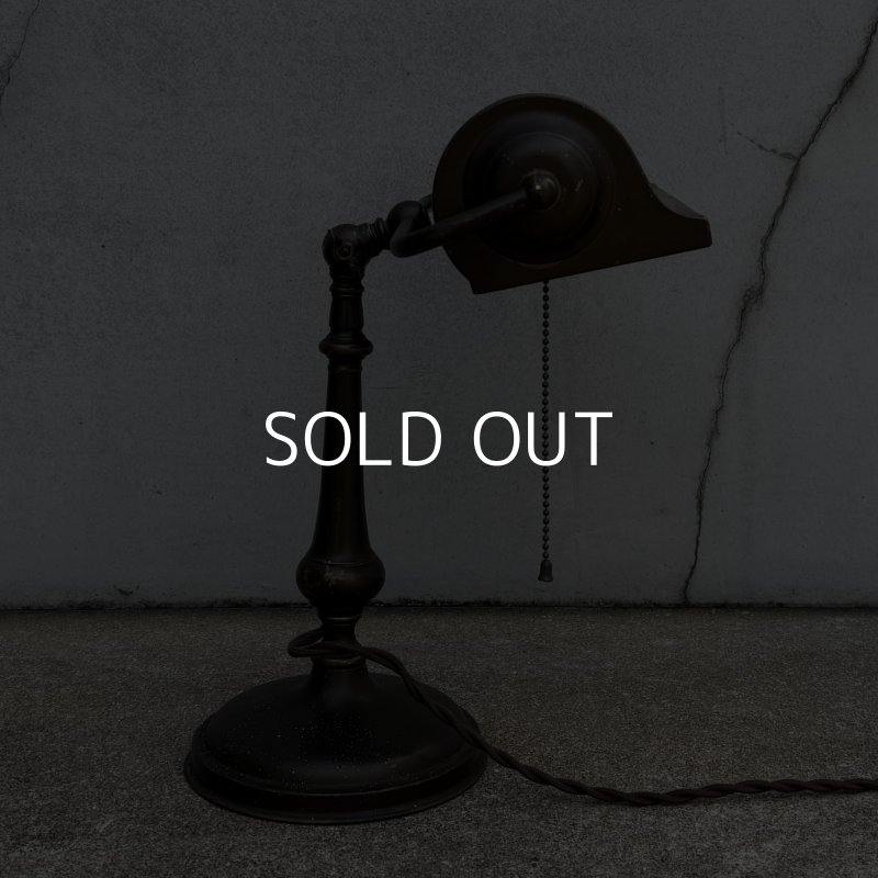 画像3: VINTAGE ANTIQUE DESKLAMP ヴィンテージ アンティーク デスクランプ スタンドライト 卓上ライト テーブルランプ 照明 /  インテリア 店舗什器 アメリカ