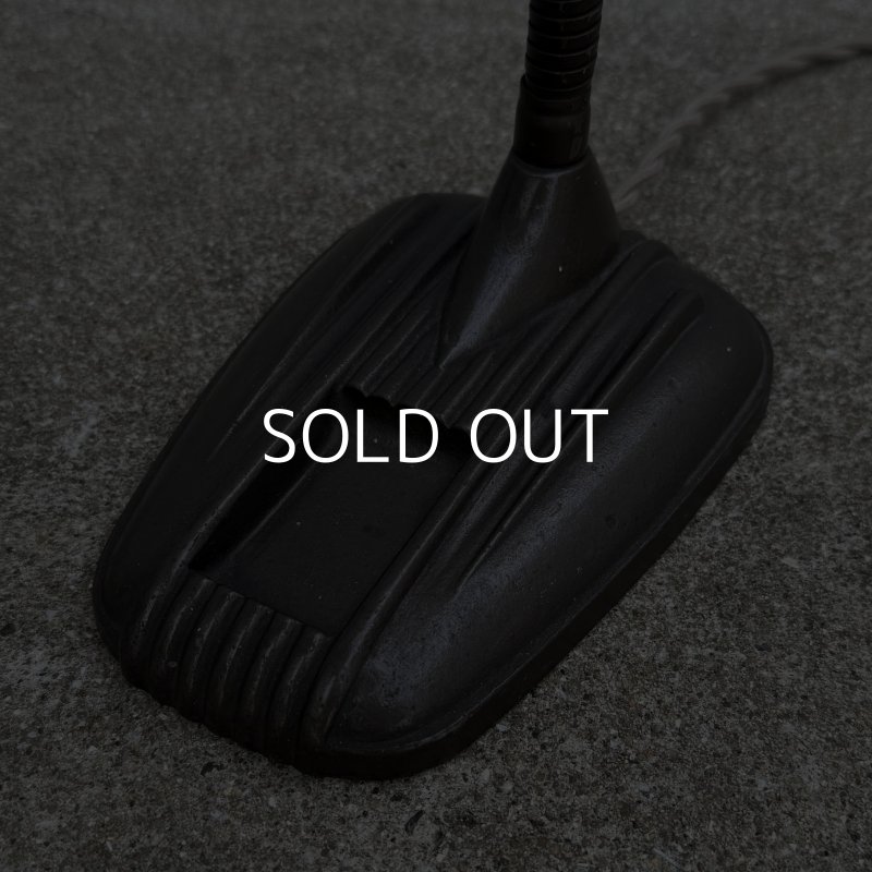 画像7: VINTAGE ANTIQUE DESKLAMP ヴィンテージ アンティーク デスクランプ スタンドライト 卓上ライト テーブルランプ 照明 / グースネック アイアン 鉄 店舗什器 アメリカ