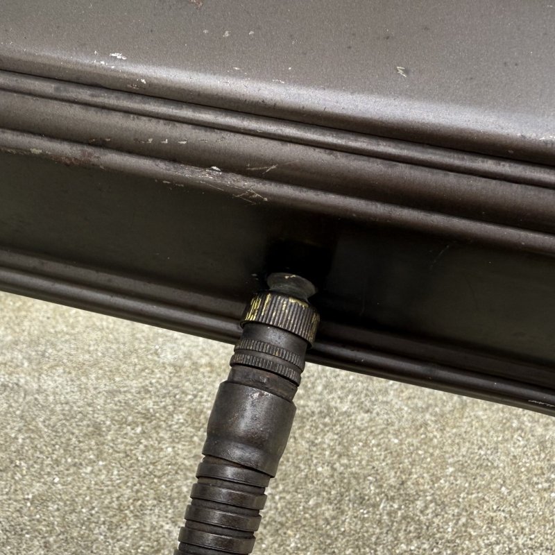 画像9: VINTAGE ANTIQUE DESKLAMP ヴィンテージ アンティーク デスクランプ スタンドライト 卓上ライト テーブルランプ 照明 / グースネック アイアン 鉄 店舗什器 アメリカ