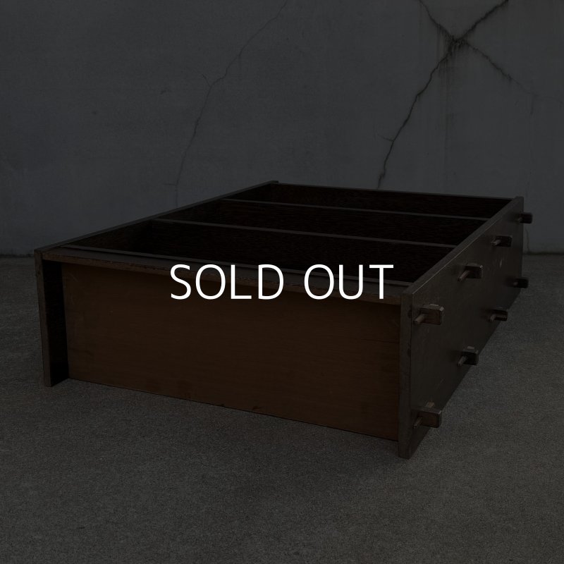 画像6: ANTIQUE VINTAGE アンティーク ヴィンテージ 昭和レトロ 古道具 くさび棚 楔棚 本棚 / 木製 収納 4段 棚 家具 古家具 古民家 蔵 うぶだし