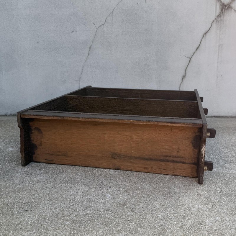 画像6: ANTIQUE VINTAGE アンティーク ヴィンテージ 昭和レトロ 古道具 くさび棚 楔棚 本棚 / 木製 収納 3段 棚 家具 古家具 古民家 蔵 うぶだし