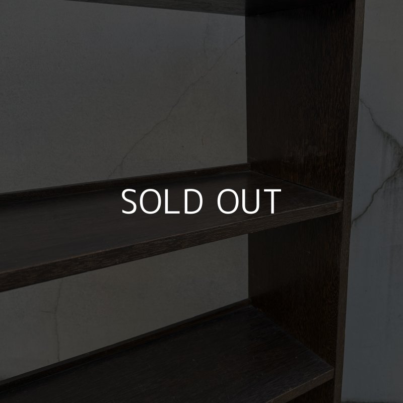 画像9: ANTIQUE VINTAGE アンティーク ヴィンテージ 昭和レトロ 古道具 くさび棚 楔棚 本棚 / 木製 収納 4段 棚 家具 古家具 古民家 蔵 うぶだし