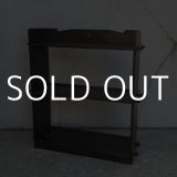 ANTIQUE VINTAGE アンティーク ヴィンテージ 昭和レトロ 古道具 くさび棚 楔棚 本棚 / 木製 収納 3段 棚 家具 古家具 古民家 蔵 うぶだし