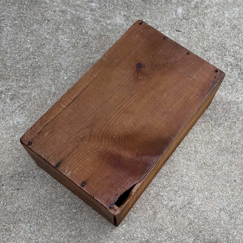 画像7: VINTAGE ANTIQUE WOOD CRATE WOODEN BOX SUNLAND ヴィンテージ アンティーク ウッドボックス 木箱 / コレクタブル 収納 ケース アドバタイジング 店舗什器 アメリカ 