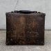 画像3: VINTAGE ANTIQUE SUITCASE LEATHEROID MFG.CO ヴィンテージ アンティーク ファイバースーツケース トランク / カバン ディスプレイ 収納 茶色 店舗什器 アメリカ (3)
