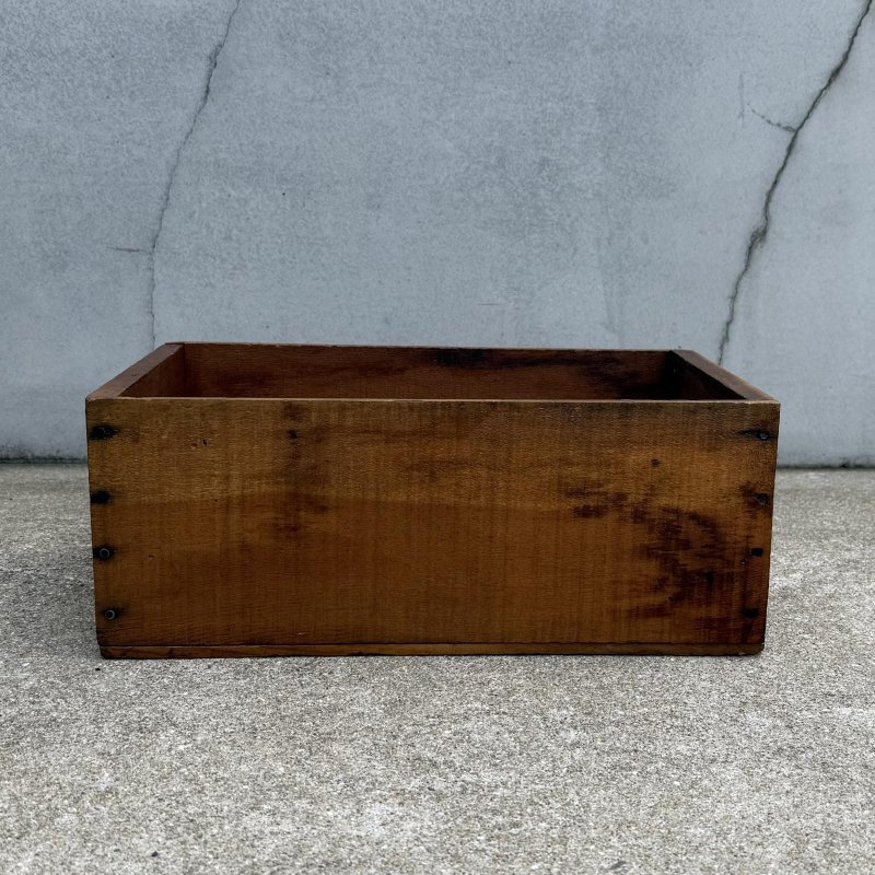 画像4: VINTAGE ANTIQUE WOOD CRATE WOODEN BOX SUNLAND ヴィンテージ アンティーク ウッドボックス 木箱 / コレクタブル 収納 ケース アドバタイジング 店舗什器 アメリカ 