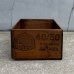 画像2: VINTAGE ANTIQUE WOOD CRATE WOODEN BOX SUNLAND ヴィンテージ アンティーク ウッドボックス 木箱 / コレクタブル 収納 ケース アドバタイジング 店舗什器 アメリカ  (2)