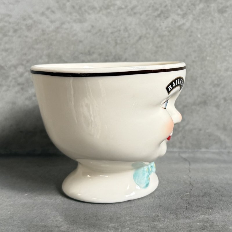 画像3: VINTAGE ANTIQUE BAILEYS SUGAR POT ヴィンテージ アンティーク ベイリーズ フェイスカップ シュガーポット / コレクタブル オブジェ ティーカップ マグカップ ノベルティ 1996年限定 陶器 食器 雑貨 A