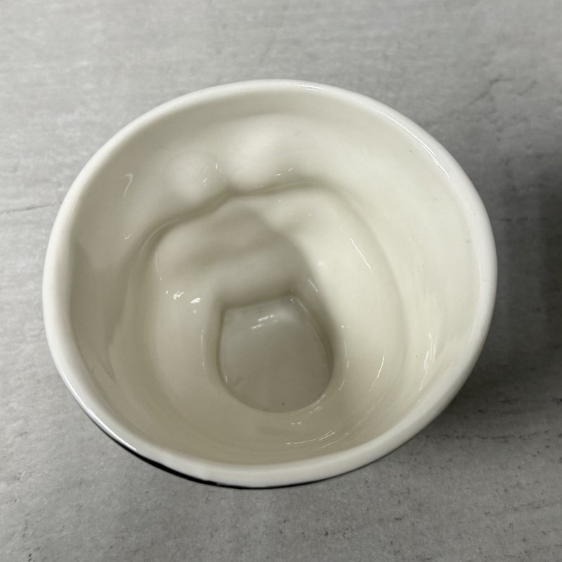 画像5: VINTAGE ANTIQUE BAILEYS SUGAR POT ヴィンテージ アンティーク ベイリーズ フェイスカップ シュガーポット / コレクタブル オブジェ ティーカップ マグカップ ノベルティ 1996年限定 陶器 食器 雑貨 A