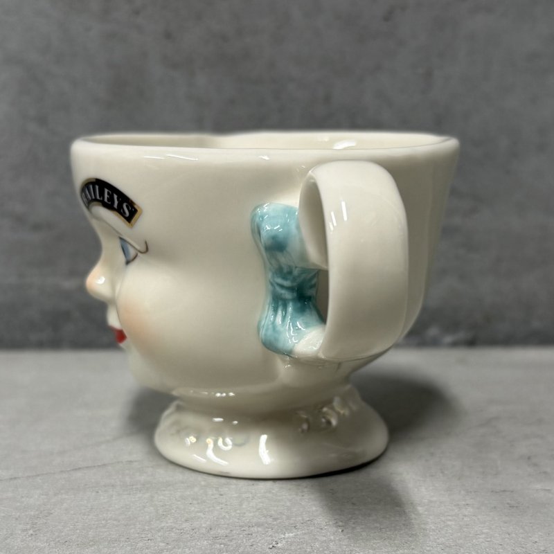 画像4: VINTAGE ANTIQUE BAILEYS CREAMER ヴィンテージ アンティーク ベイリーズ フェイスカップ クリーマー ウィンキング / コレクタブル オブジェ マグカップ ノベルティ 1996年限定 陶器 食器 雑貨 D