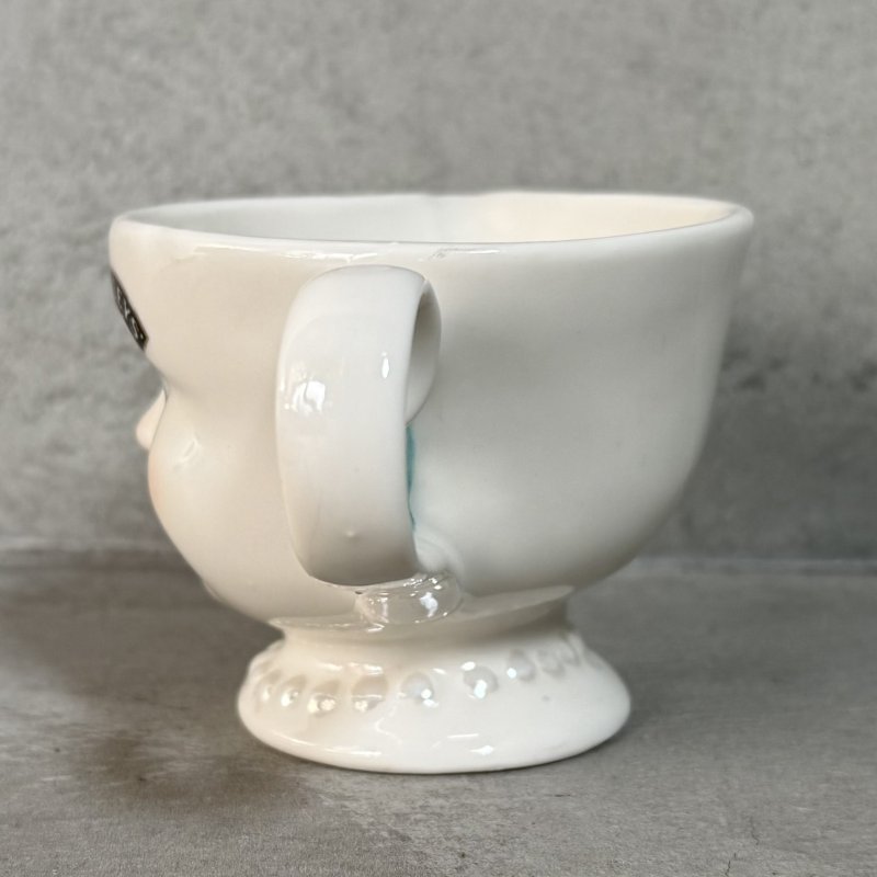 画像4: VINTAGE ANTIQUE BAILEYS CREAMER ヴィンテージ アンティーク ベイリーズ フェイスカップ クリーマー ウィンキング / コレクタブル オブジェ マグカップ ノベルティ 1996年限定 陶器 食器 雑貨 C