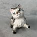 画像2: VINTAGE ANTIQUE CAT FIGURINE ヴィンテージ アンティーク 猫 ネコ オブジェ 陶器 / コレクタブル インテリア 子猫 置物 雑貨 3匹 セット アメリカ  (2)