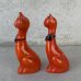 画像4: VINTAGE ANTIQUE CAT SALT AND PEPPER SHAKERS ヴィンテージ アンティーク 猫 ねこ ソルト＆ペッパー 塩胡椒入れ / 陶器 コレクタブル オブジェ 置物 雑貨 輸出用 日本製 JAPAN (4)