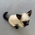 画像5: VINTAGE ANTIQUE LEFTON CAT FIGURINE ヴィンテージ アンティーク 猫 ネコ オブジェ 置物 / コレクタブル シャムネコ インテリア 陶器 雑貨 輸出用 日本製 JAPAN (5)